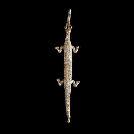 Amulette Jambiere Crocodile - Lobi / Gan - Burkina Faso