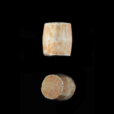 Labret en pierre de quartz - Batammariba - Togo / Bénin