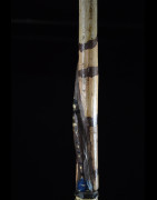 Canne de dignitaire polychrome - Baoule - Côte d'Ivoire - Objets de regalia