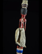 Canne de dignitaire polychrome - Baoule - Côte d'Ivoire - Objets de regalia