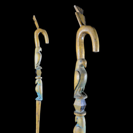 Canne polychrome - Gurunsi - Burkina Faso - Objets de regalia