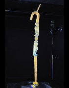 Canne polychrome - Gurunsi - Burkina Faso - Objets de regalia
