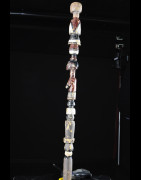 Canne polychrome de fiancailles - Mossi - Burkina Faso - Objets de regalia