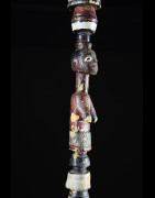 Canne polychrome de fiancailles - Mossi - Burkina Faso - Objets de regalia