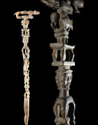 Canne ouvragee de notable - Ashanti - Ghana - Objets de regalia