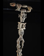 Canne ouvragee de notable - Ashanti - Ghana - Objets de regalia