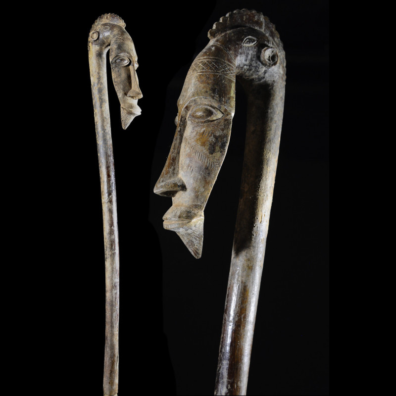 Canne de dignitaire - Bwa - Burkina Faso - Objets de regalia