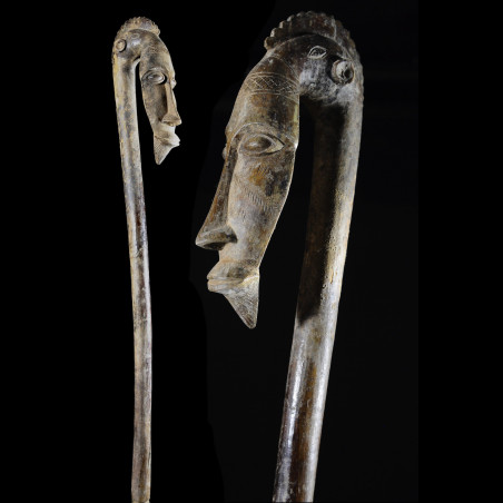 Canne de dignitaire - Bwa - Burkina Faso - Objets de regalia