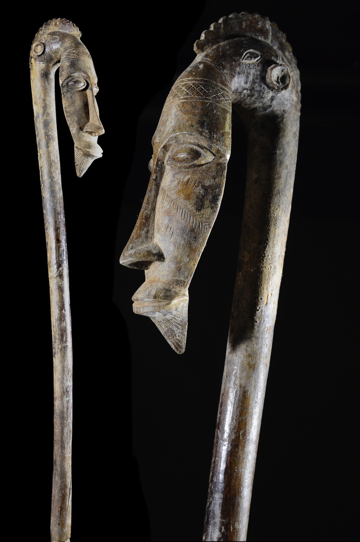 Canne de dignitaire - Bwa - Burkina Faso - Objets de regalia