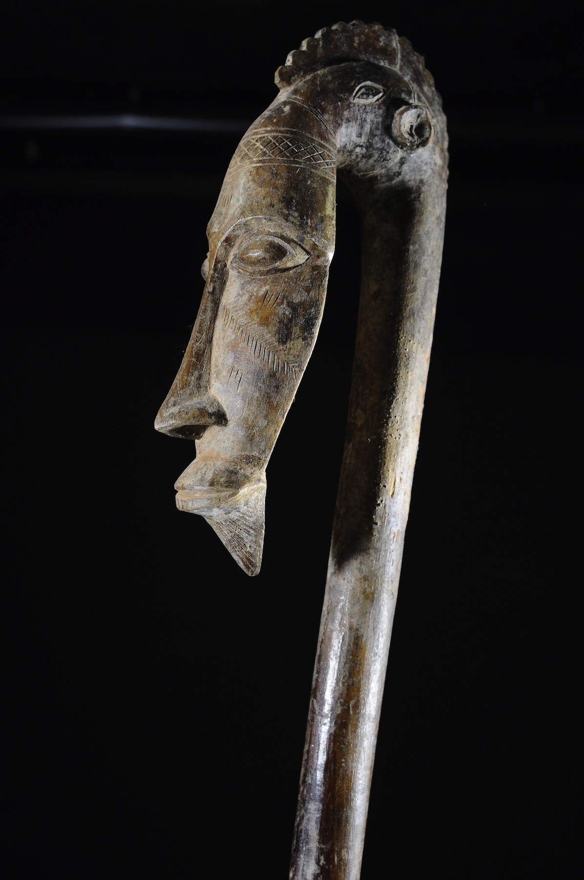 Canne de dignitaire - Bwa - Burkina Faso - Objets de regalia