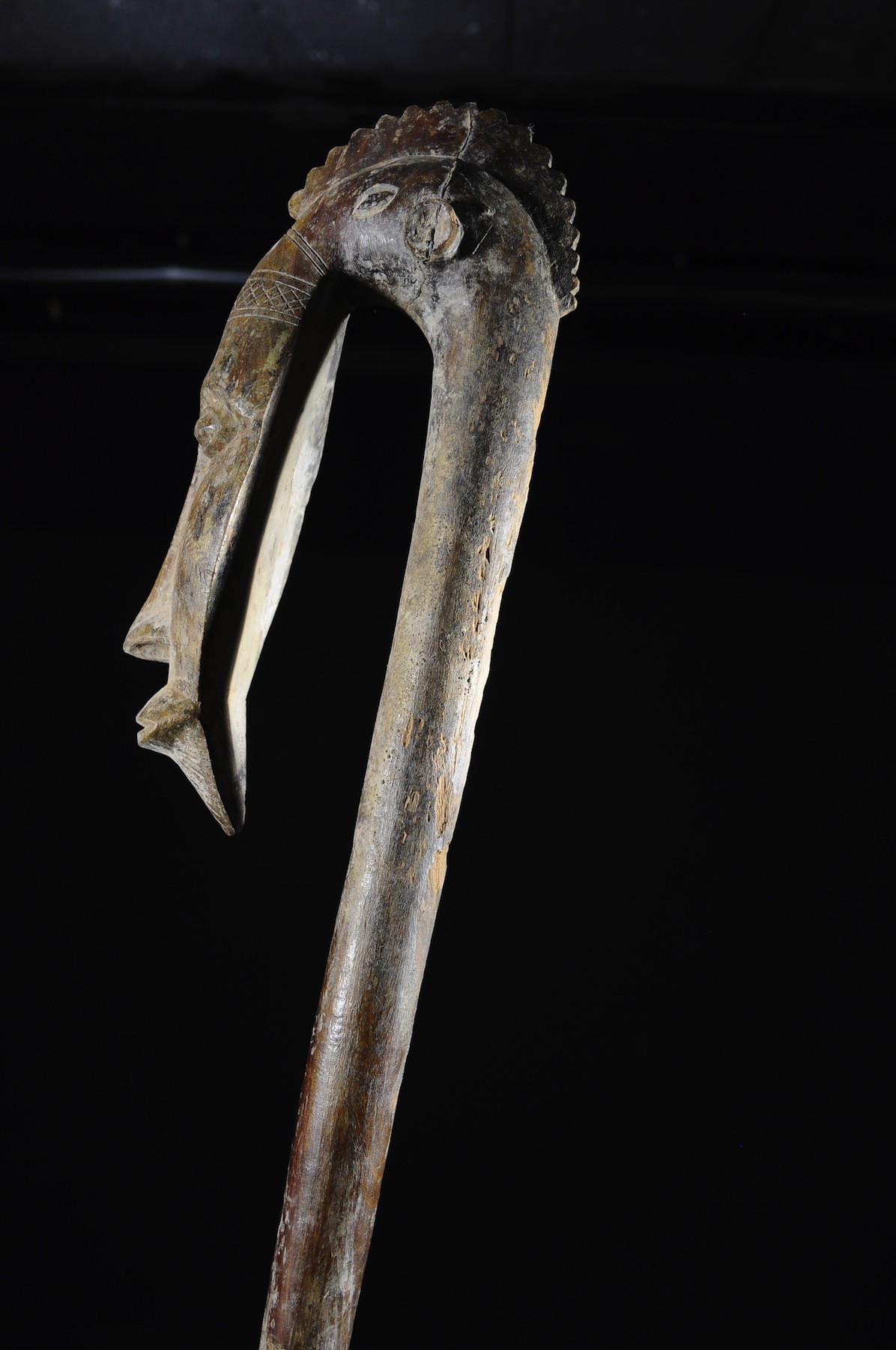 Canne de dignitaire - Bwa - Burkina Faso - Objets de regalia