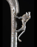 Recade royale en aluminium - Fon - Benin - Objets de regalia