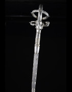 Canne de dignitaire en fonte aluminium - Fon - Benin - Objets de regalia