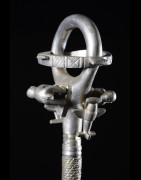 Canne de dignitaire en fonte aluminium - Fon - Benin - Objets de regalia