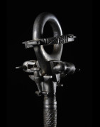 Canne de dignitaire en fonte aluminium - Fon - Benin - Objets de regalia