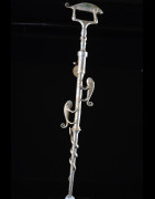 Canne epee de dignitaire en fonte aluminium - Fon - Benin - Objets de regalia