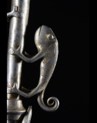 Canne epee de dignitaire en fonte aluminium - Fon - Benin - Objets de regalia