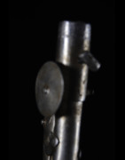 Canne epee de dignitaire en fonte aluminium - Fon - Benin - Objets de regalia