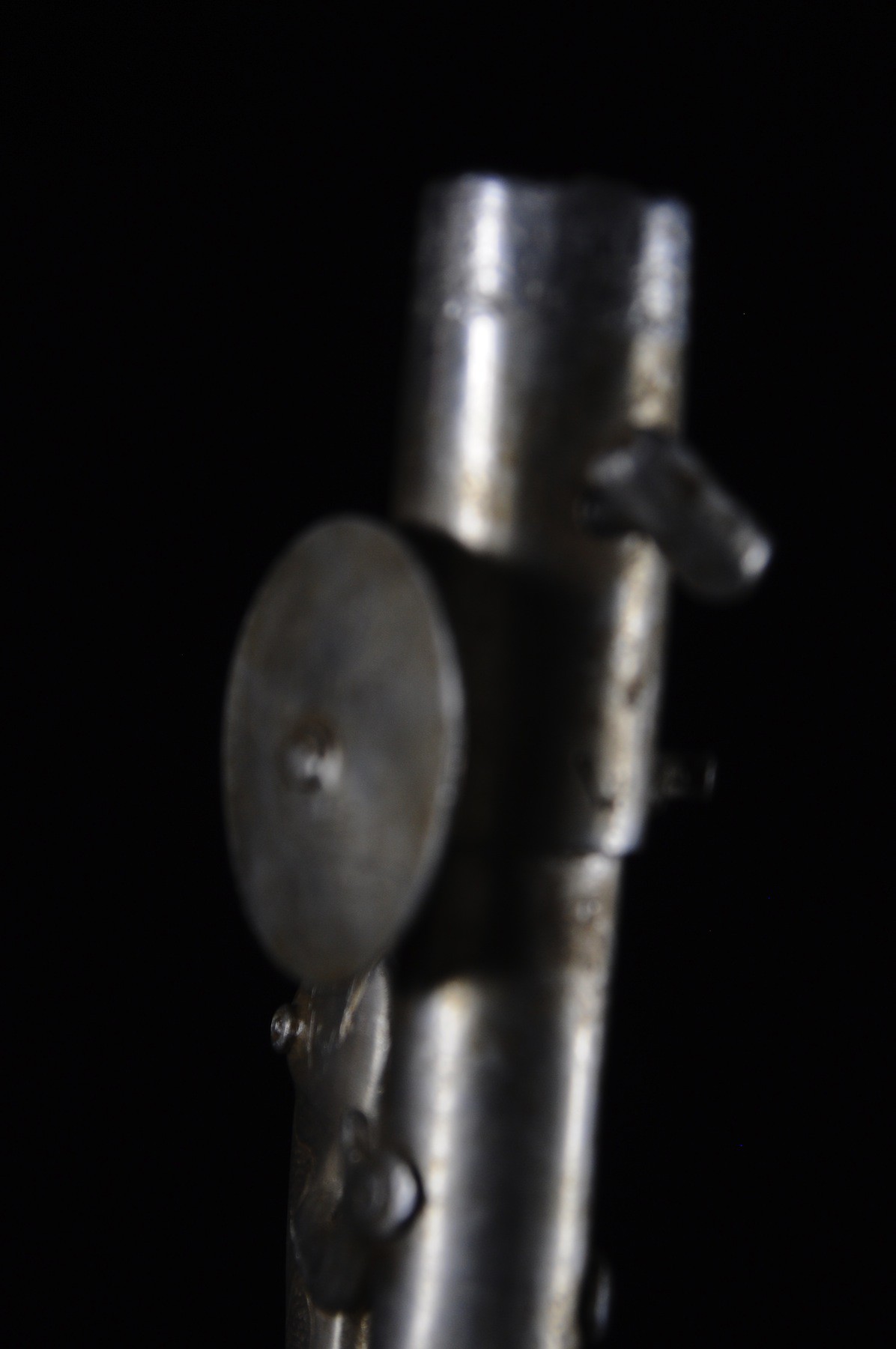 Canne epee de dignitaire en fonte aluminium - Fon - Benin - Objets de regalia