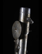Canne epee de dignitaire en fonte aluminium - Fon - Benin - Objets de regalia