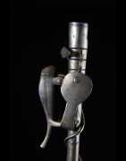 Canne epee de dignitaire en fonte aluminium - Fon - Benin - Objets de regalia