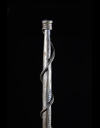 Canne epee de dignitaire en fonte aluminium - Fon - Benin - Objets de regalia