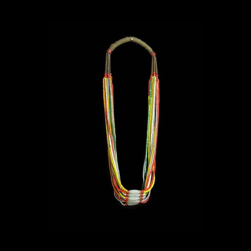 Collier en perlage - Fulani - Cameroun