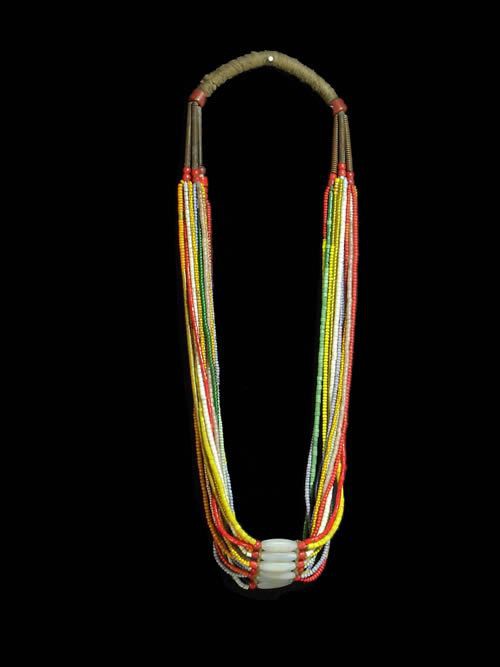 Collier en perlage - Fulani - Cameroun