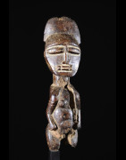 Statue de Reine ou ancetre Feminin Abron - Ghana / Côte d'Ivoire