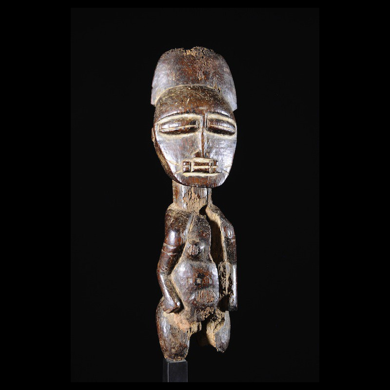 Statue de Reine ou ancetre Feminin Abron - Ghana / Côte d'Ivoire