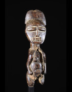 Statue de Reine ou ancetre Feminin Abron - Ghana / Côte d'Ivoire