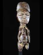 Statue de Reine ou ancetre Feminin Abron - Ghana / Côte d'Ivoire