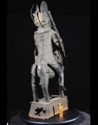 Oba et son cheval - Nigeria - BIni Edo - Bronze cire perdue
