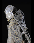 Oba et son cheval - Nigeria - BIni Edo - Bronze cire perdue