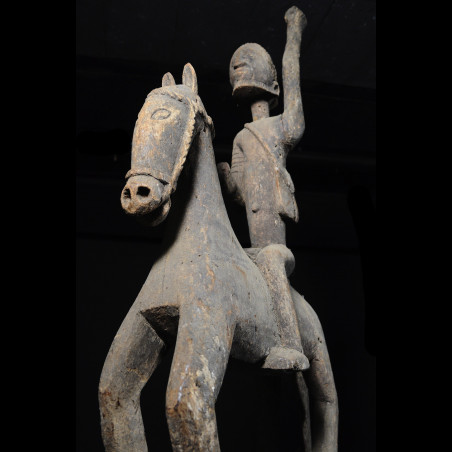 Cavalier et son cheval - Dogon - Mali