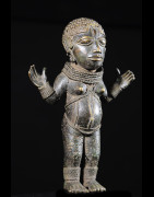 Femme en pied - Bronze  - Bini / Edo - Nigeria
