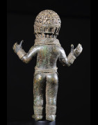 Femme en pied - Bronze  - Bini / Edo - Nigeria