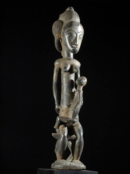 Maternite - Baoule - Côte d'Ivoire - Sculptures Baoule