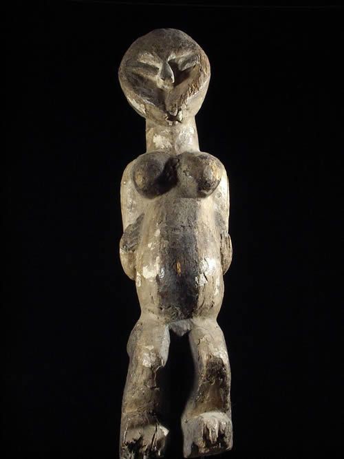 Statuette de fecondite - Suku - Zaire - Sculptures Suku