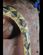 Masque ventre polychrome - Limba - Sierra Leone / Guinee