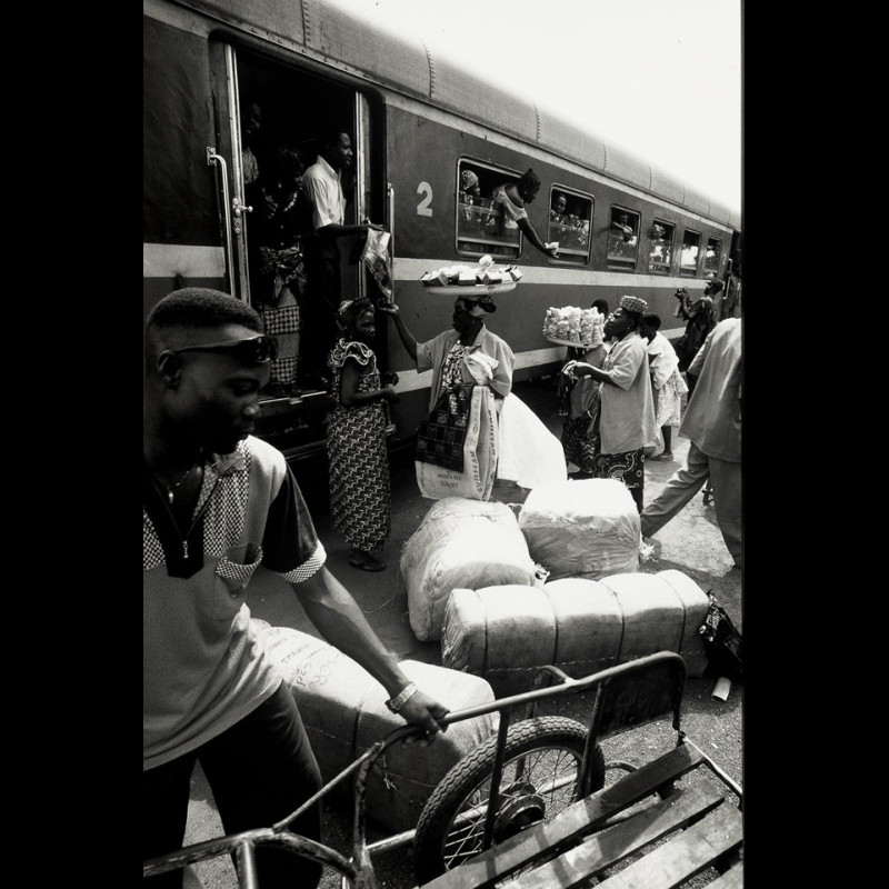 Alain Chatenet - Tirage photo numerote signe - Cotonou Parakou