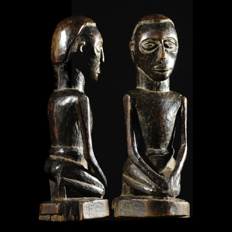 Statuette anthropomorphe - Holo - RDC Zaire / Angola