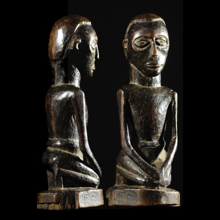 Statuette anthropomorphe - Holo - RDC Zaire / Angola