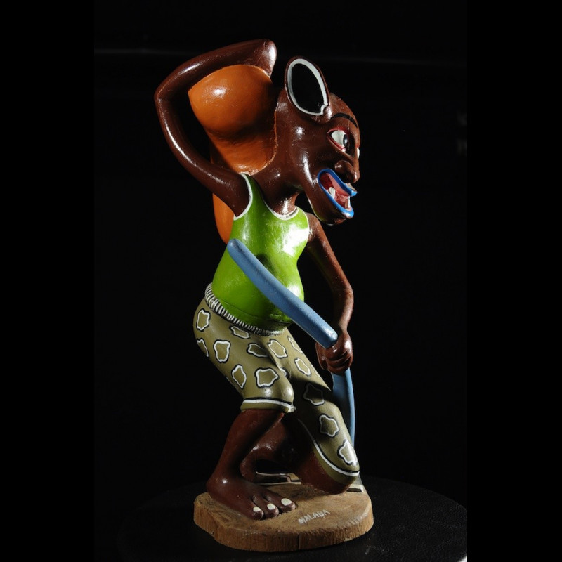 Sculpture Shetani Fermier - Agostino Malaba - Makonde
