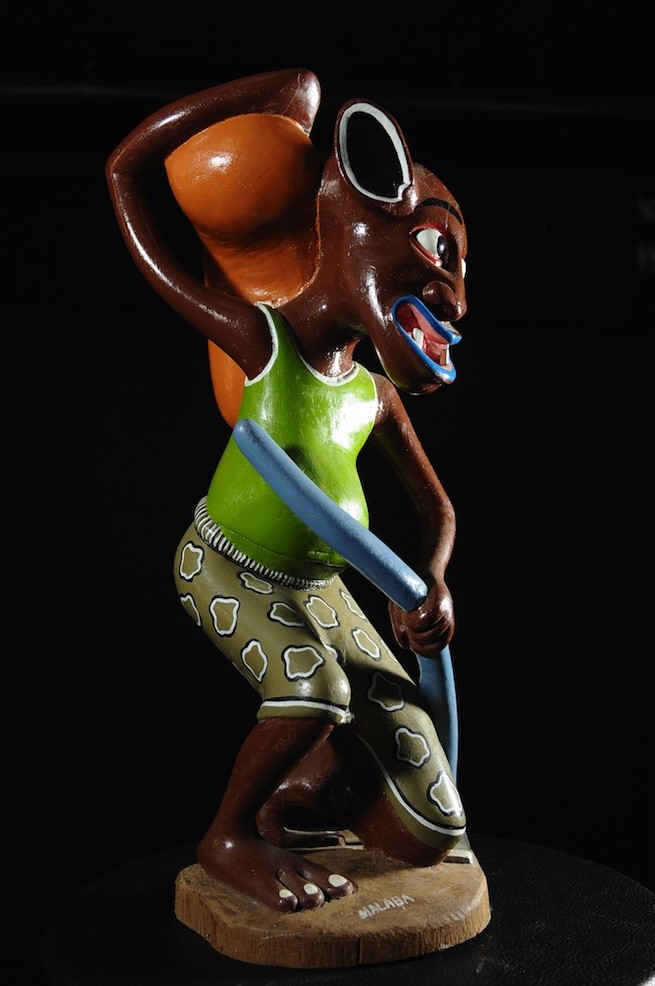 Sculpture Shetani Fermier - Agostino Malaba - Makonde