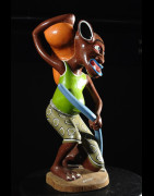 Sculpture Shetani Fermier - Agostino Malaba - Makonde