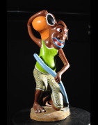 Sculpture Shetani Fermier - Agostino Malaba - Makonde