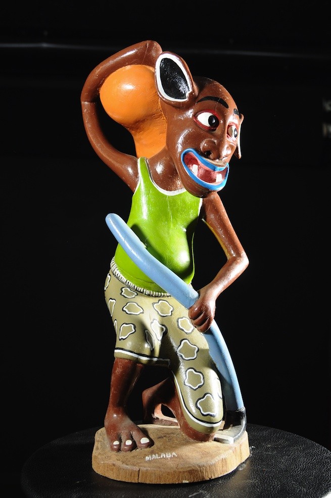 Sculpture Shetani Fermier - Agostino Malaba - Makonde