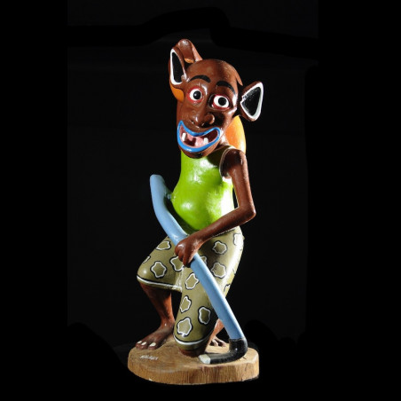 Sculpture Shetani Fermier - Agostino Malaba - Makonde