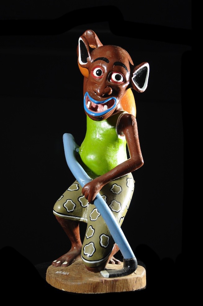 Sculpture Shetani Fermier - Agostino Malaba - Makonde